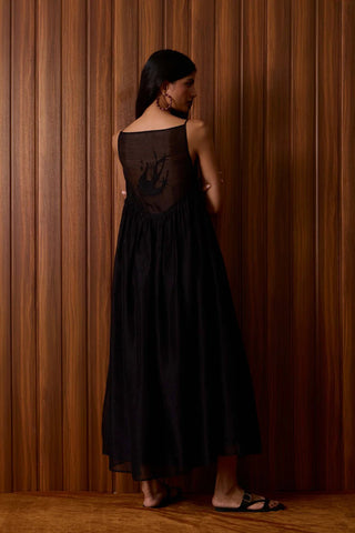 Vespera Black Handwoven Dress - Maison OrientThe Summer HouseMaison OrientDresses