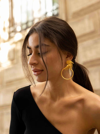 Vinge Circle Earrings - Maison OrientBodhitaMaison OrientJewelry