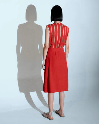 VIOLA DRESS RED - Maison OrientVEPLENMaison OrientClothing
