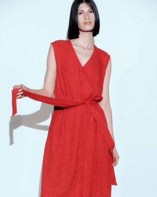 VIOLA DRESS RED - Maison OrientVEPLENMaison OrientClothing