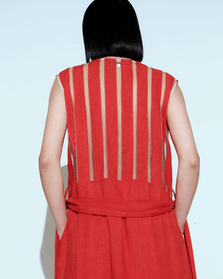 VIOLA DRESS RED - Maison OrientVEPLENMaison OrientClothing