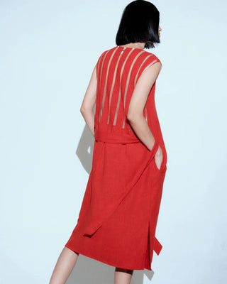 VIOLA DRESS RED - Maison OrientVEPLENMaison OrientClothing