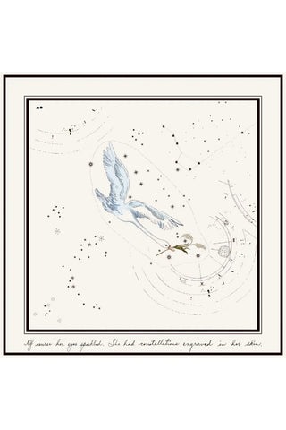 Virgo Printed Satin Scarf - Maison OrientThe Summer HouseMaison OrientScarves