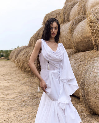 Handwoven Khadi Dhoti Dress