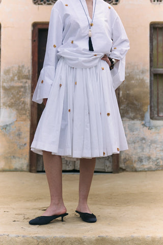 Handwoven Cotton Bijiya Skirt