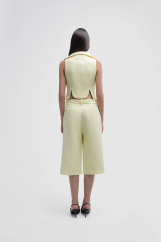 Yasmine Vest in Yellow - Maison OrientDaloodMaison OrientTop
