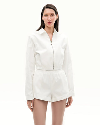 ZIPPED CARGO BOMBER - Maison OrientKris MaranMaison OrientClothing