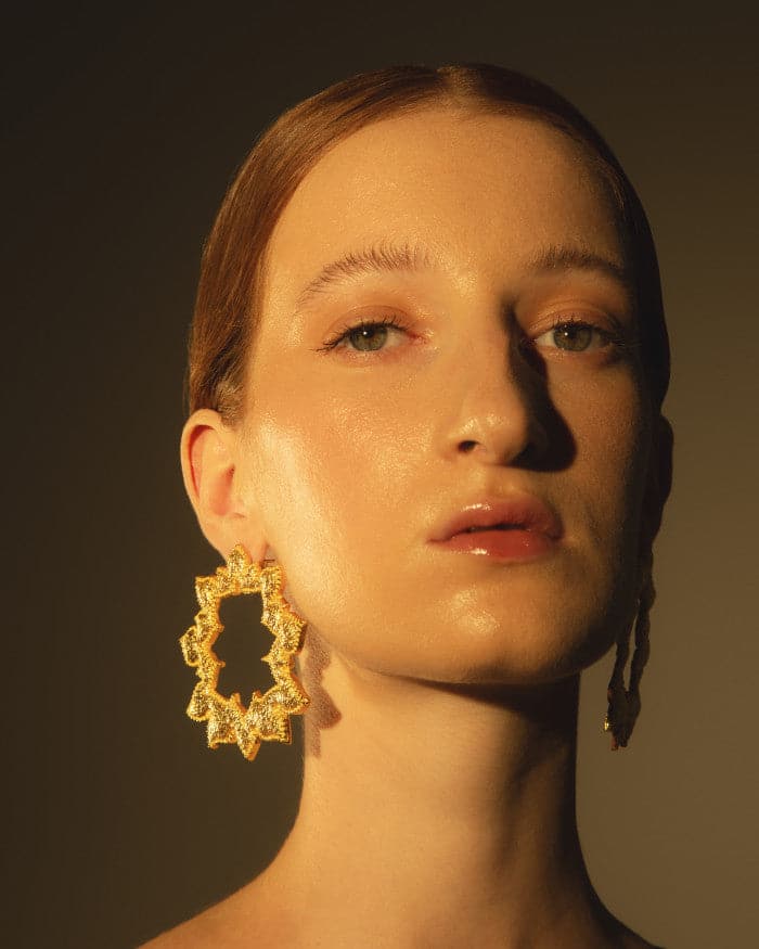 FLOWER EARRINGS | Maison Orient