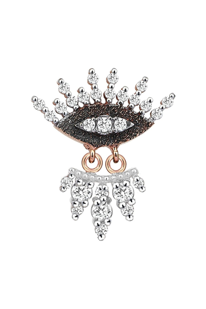 10Th Eye Regina Earring in White Diamond | Maison Orient