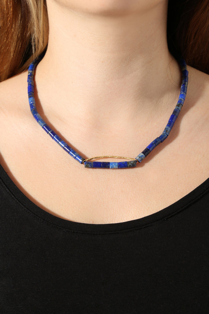 Lapis Lazuli Necklace III | Maison Orient