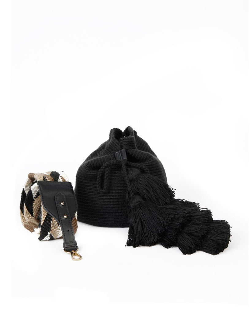 LEA Mini Black Shoulder bag | Maison Orient