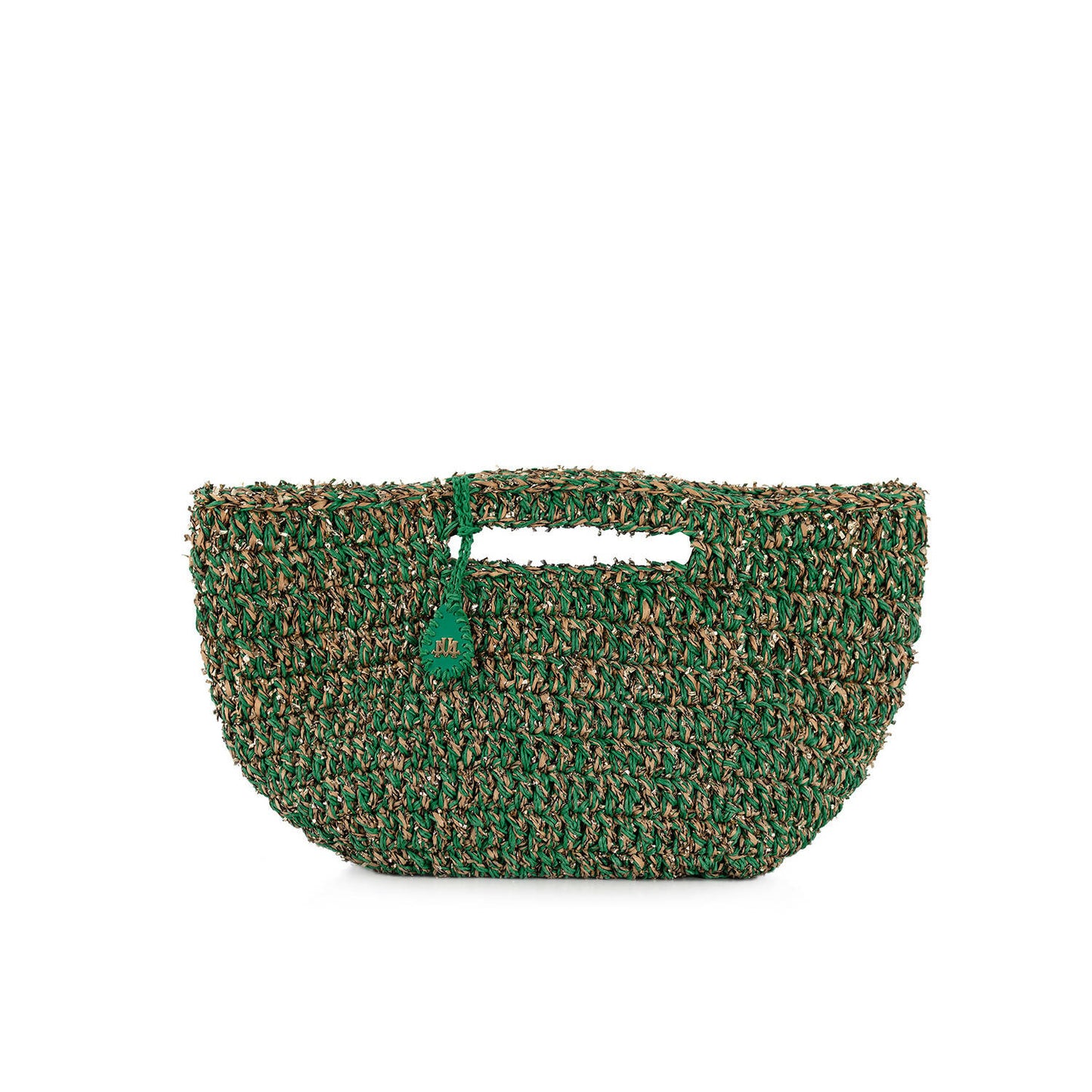 CAPRI IN CLASSIC GREEN BASKET TOTE