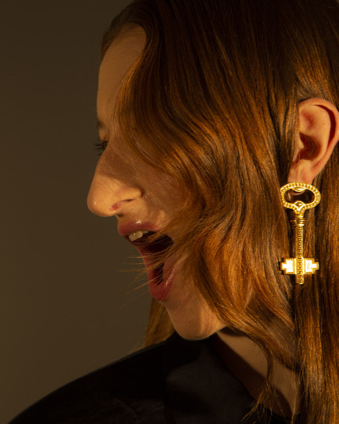 KEY EARRINGS | Maison Orient