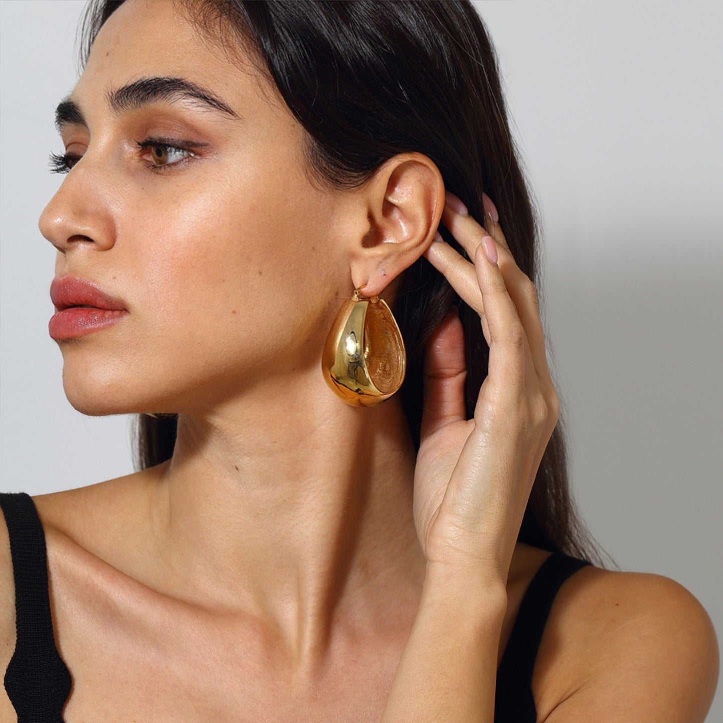 Adel Hoop Earrings