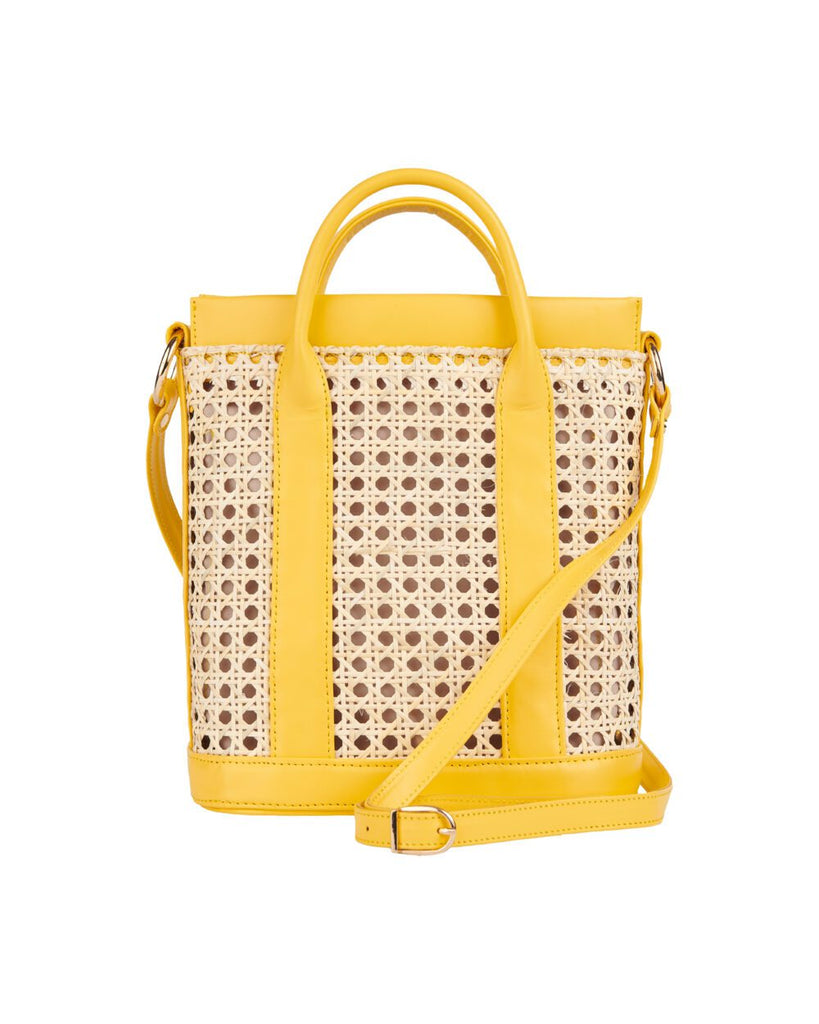 Ivy Yellow Shoulder Bag | Maison Orient
