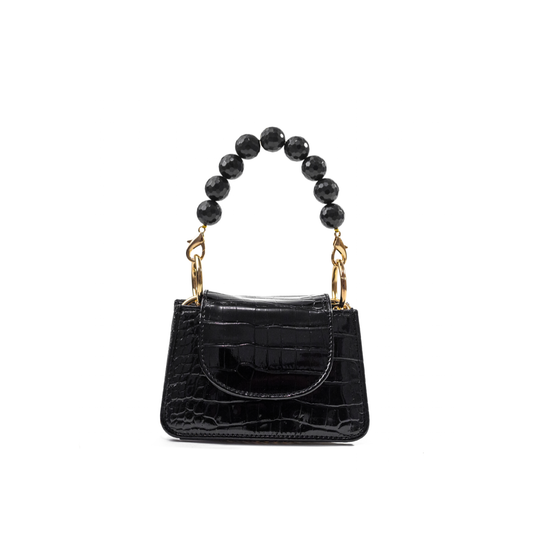 Aliel Black Crocodile Horra "حرة" | Maison Orient