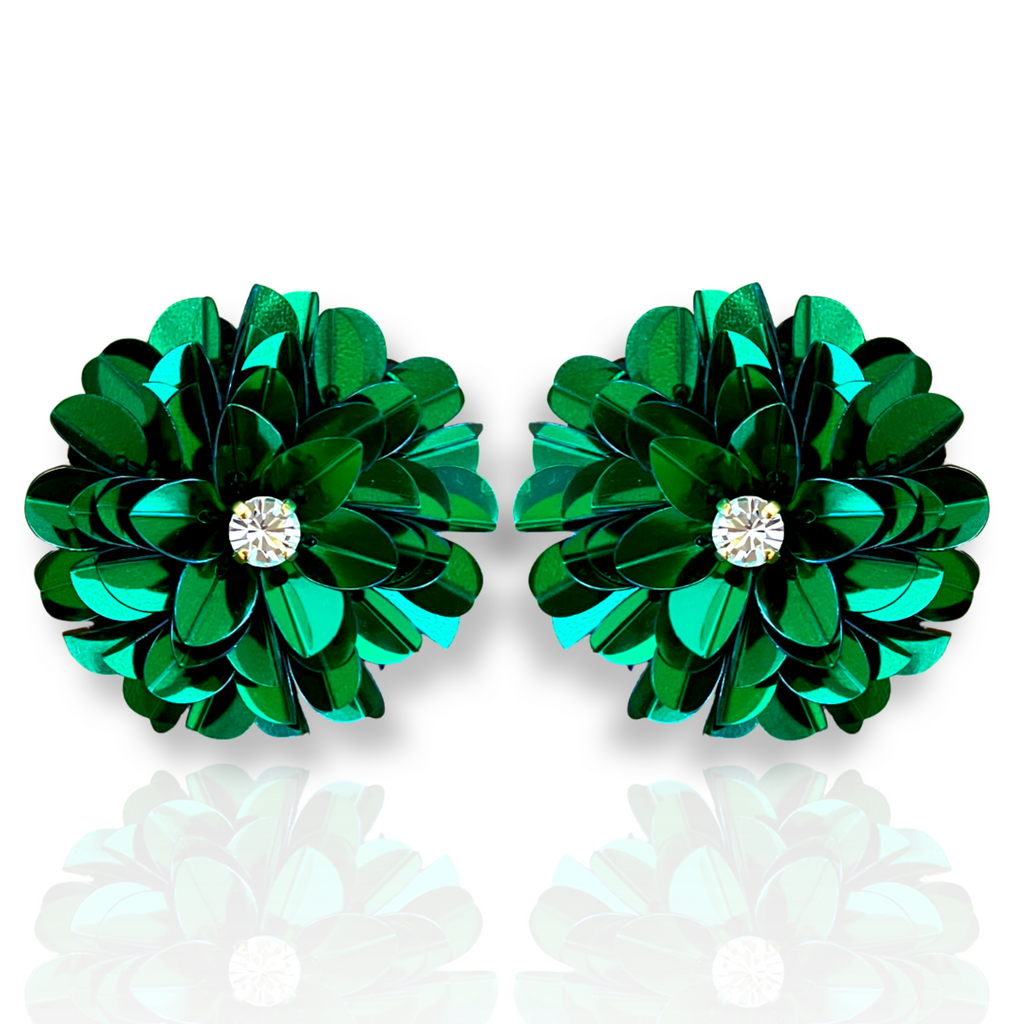 Blossom Stud Emerald