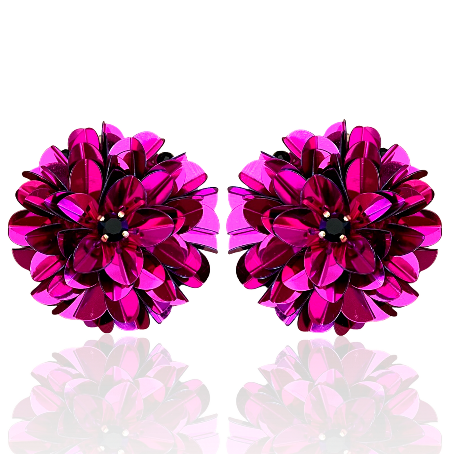 Blossom Stud Fuchsia