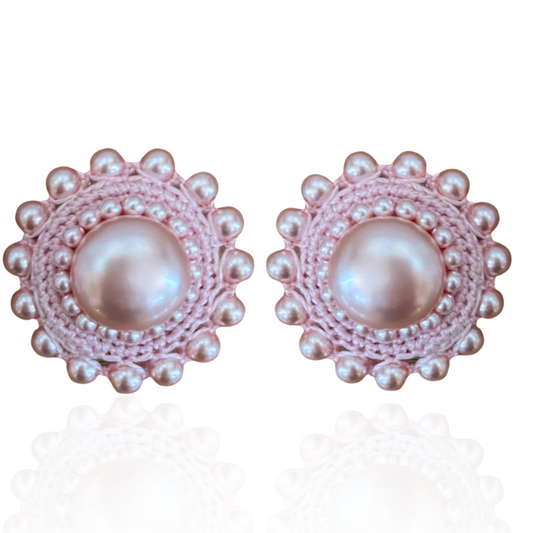 Blush Pearl Studs