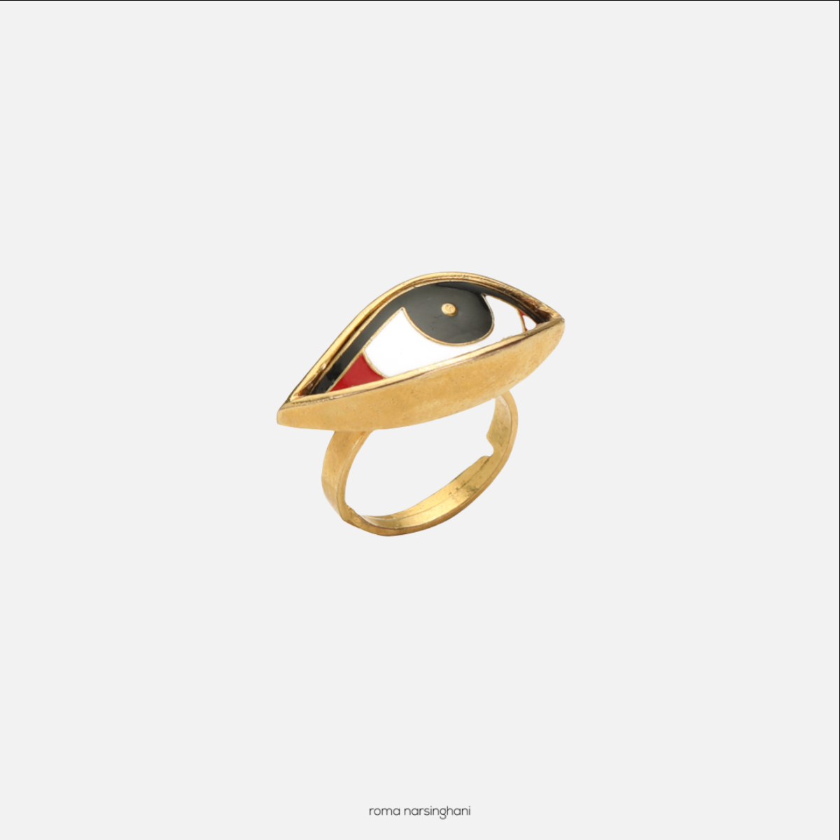 Third Eye Ring in Gold | Maison Orient