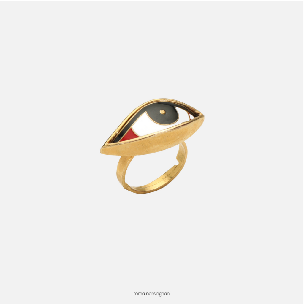 Third Eye Ring in Gold | Maison Orient