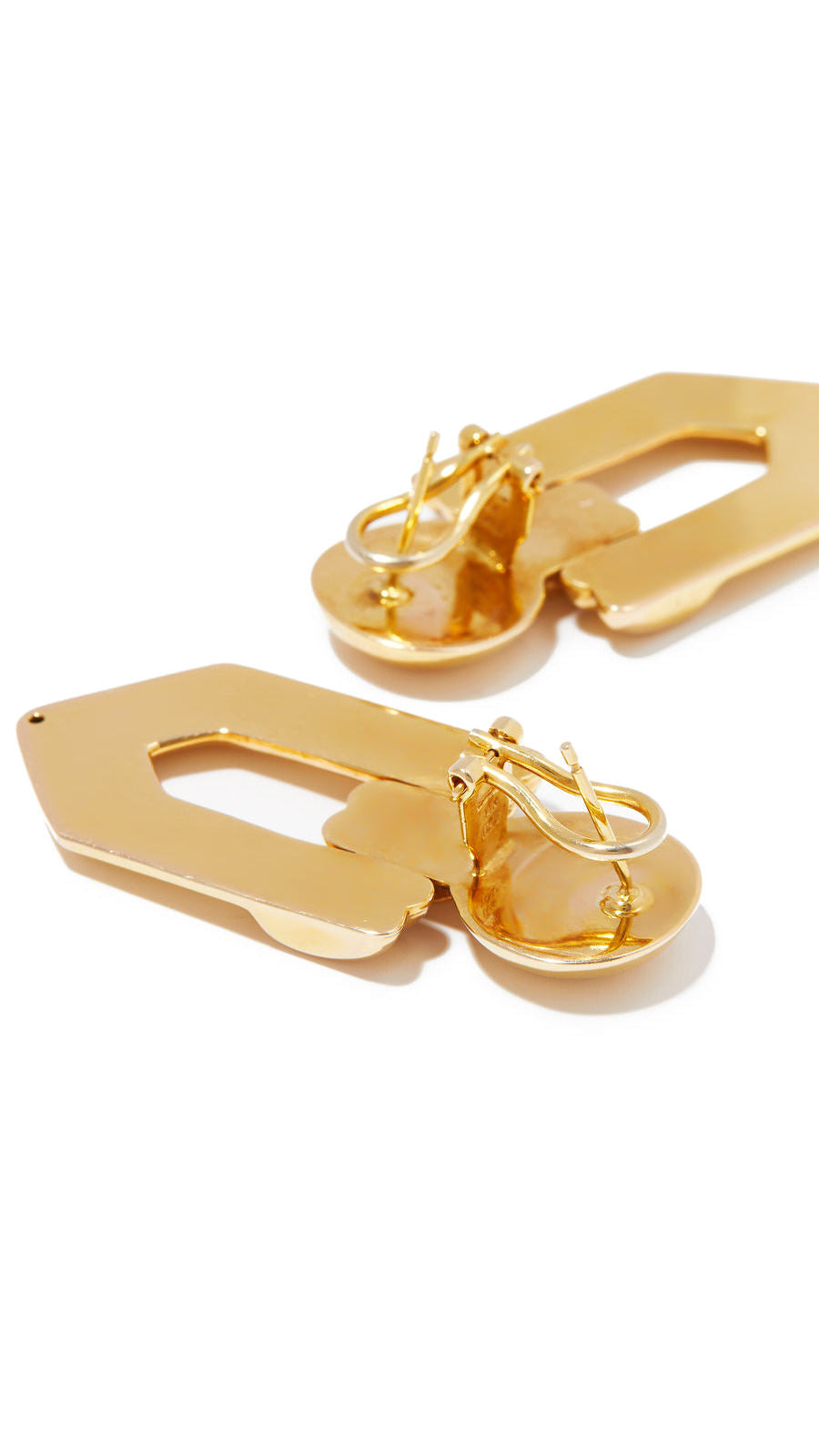 Contemporary Italian Hinged Door Knocker Earrings | Maison Orient