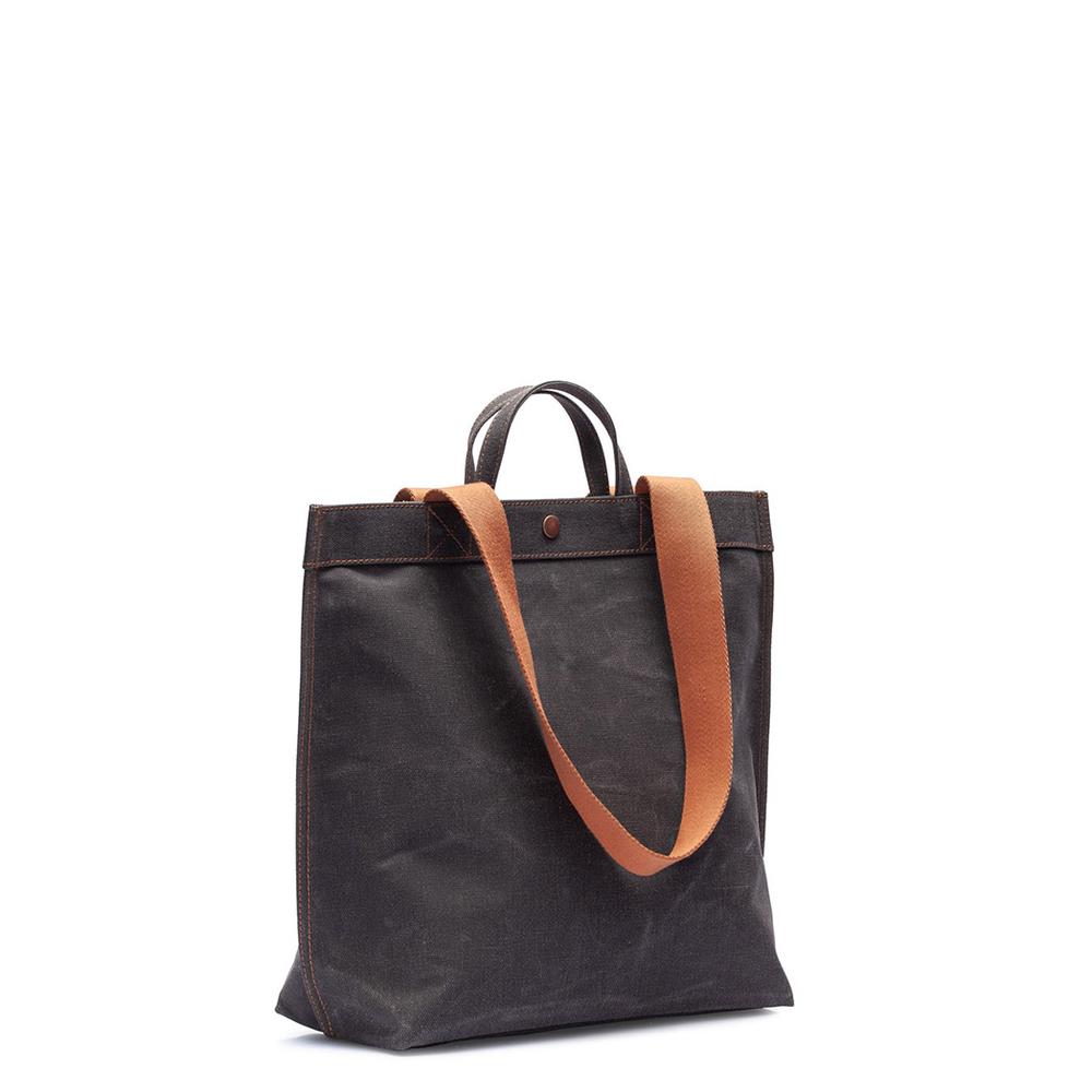 No. 301 Bootcut Tote Black Truffle (Reversible) | Maison Orient