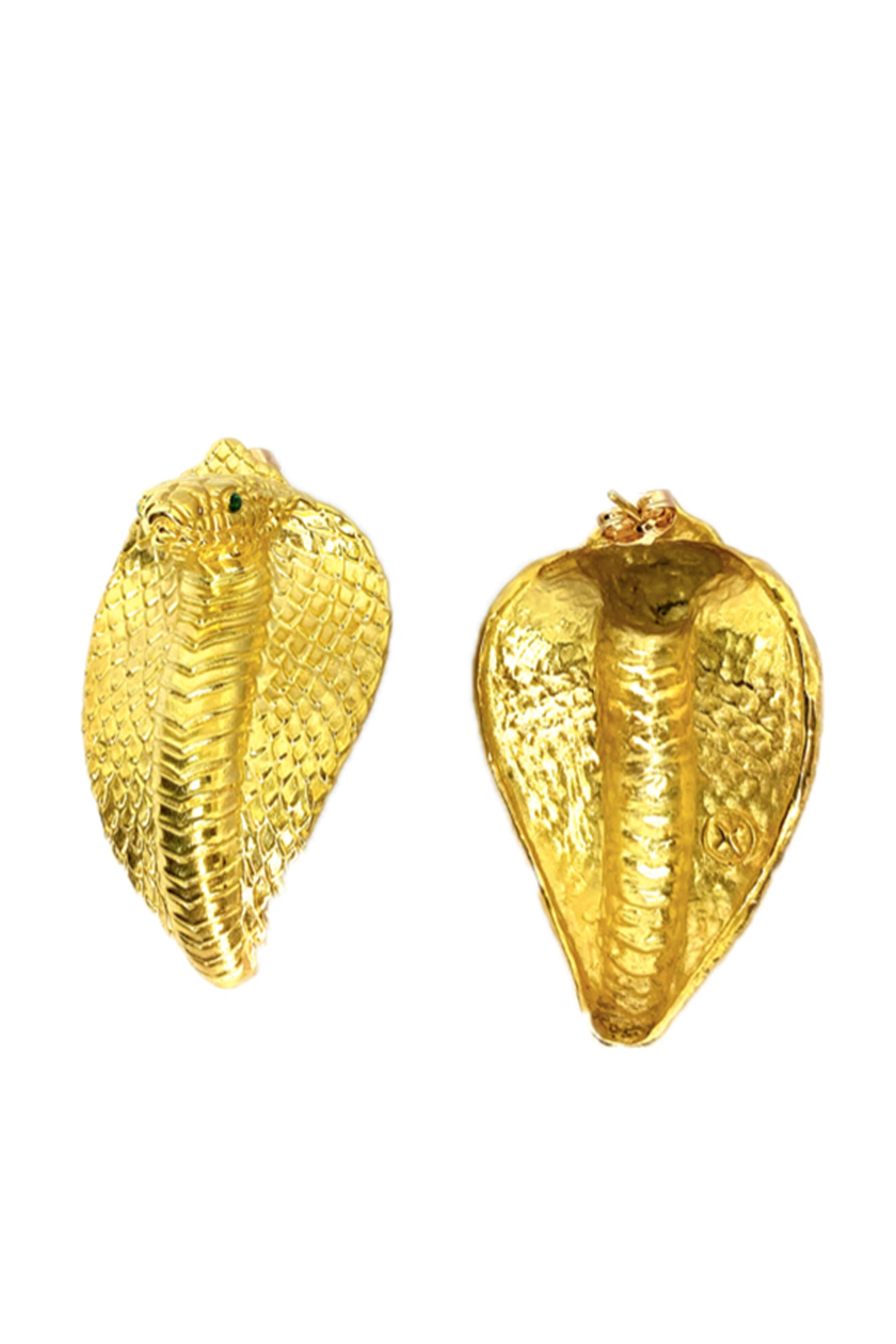 Cobra Earrings | Maison Orient