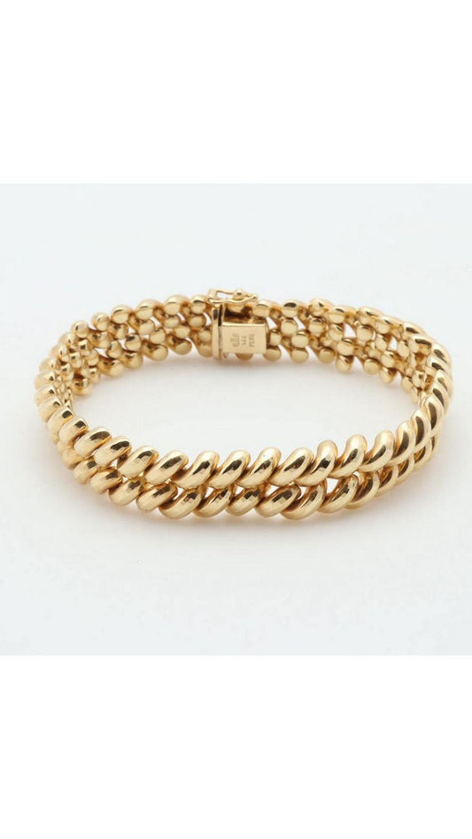 Double San Marco Link Bracelet | Maison Orient