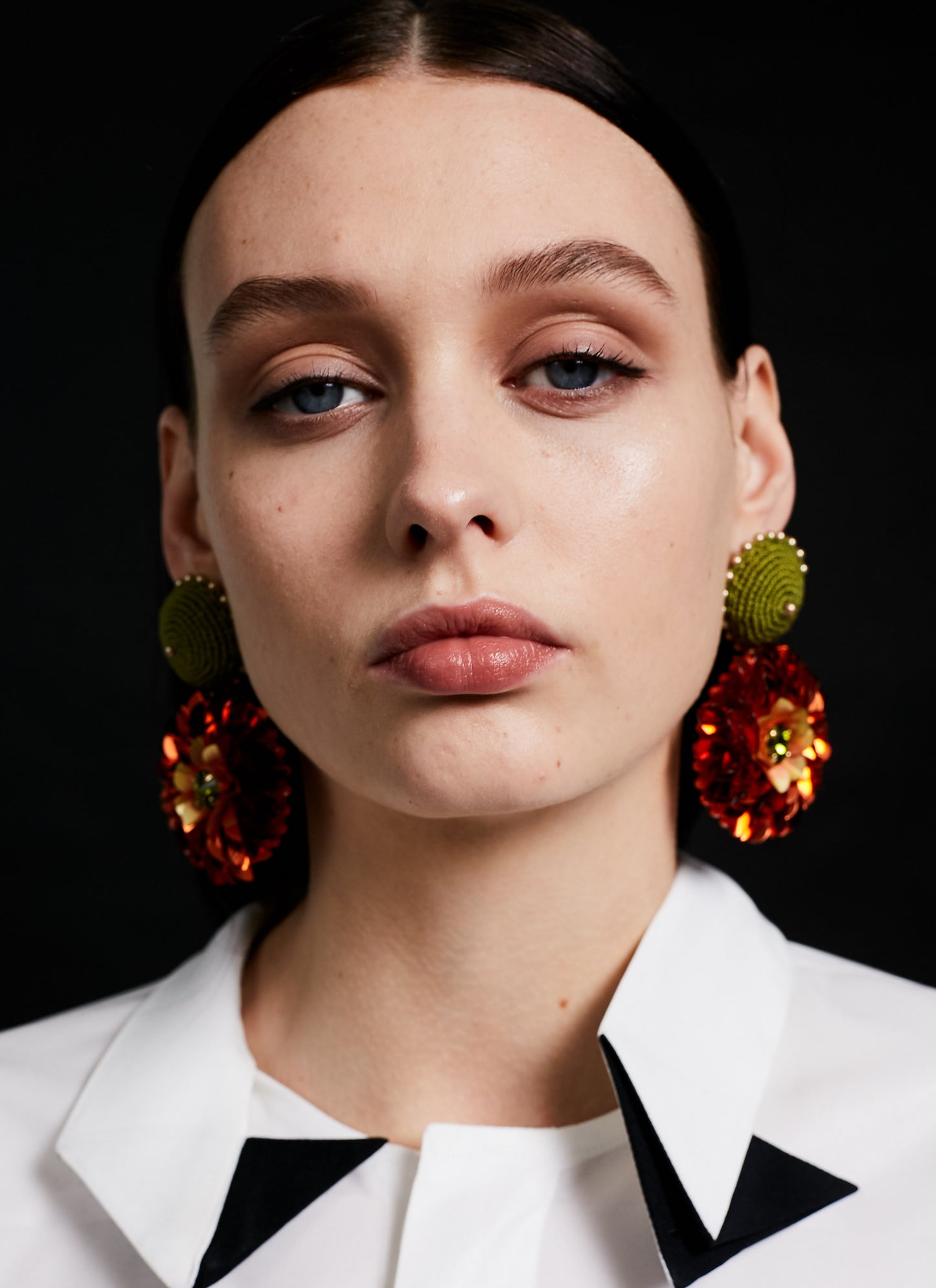 Dahlia Earrings | Maison Orient