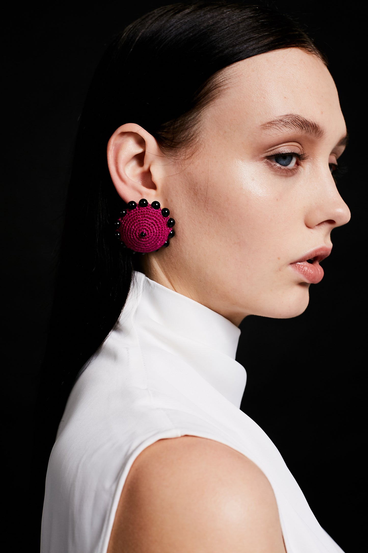 Dome Studs Pink | Maison Orient