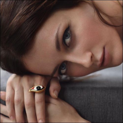 Third Eye Ring in Gold | Maison Orient