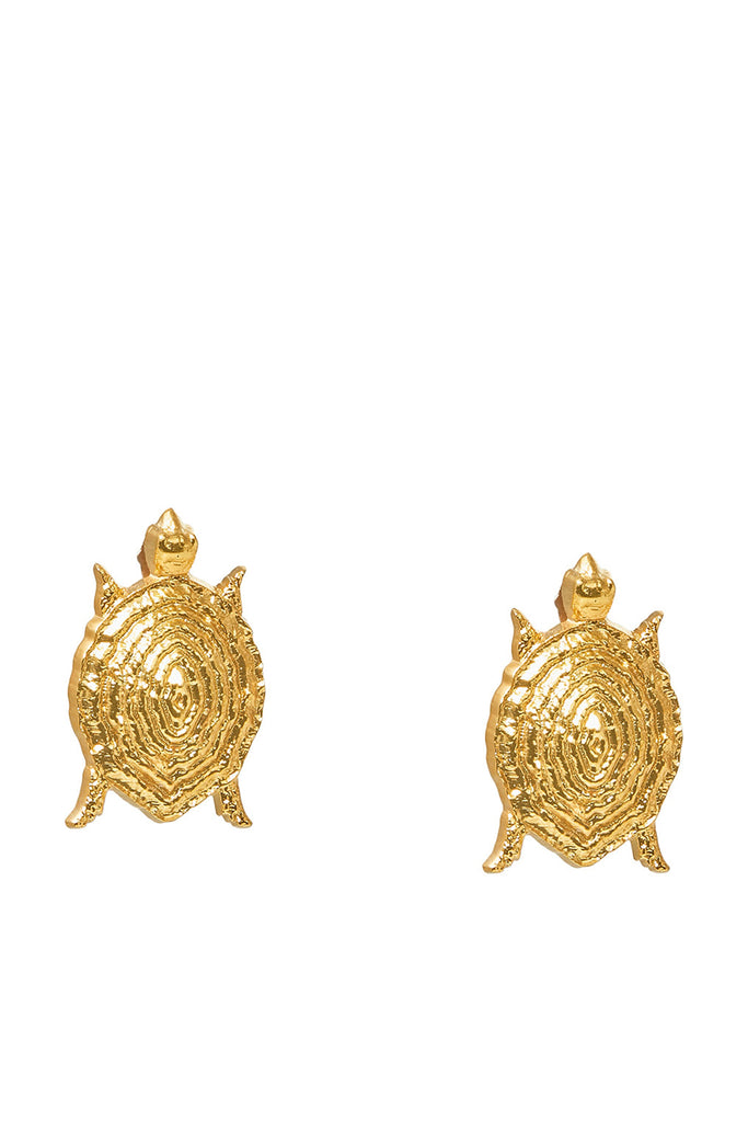 Small Turtle Earrings | Maison Orient