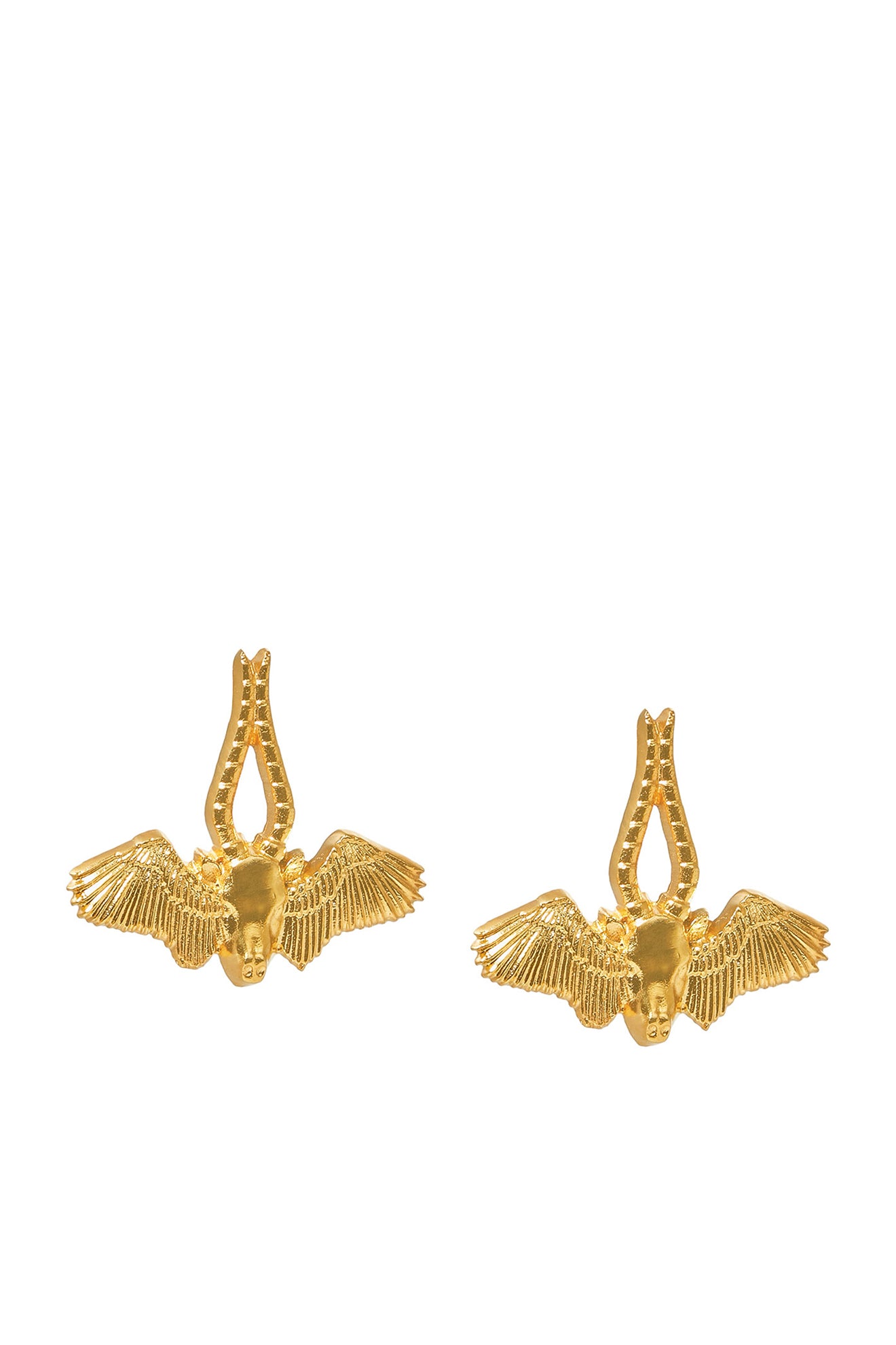 Winged Bull Earrings | Maison Orient