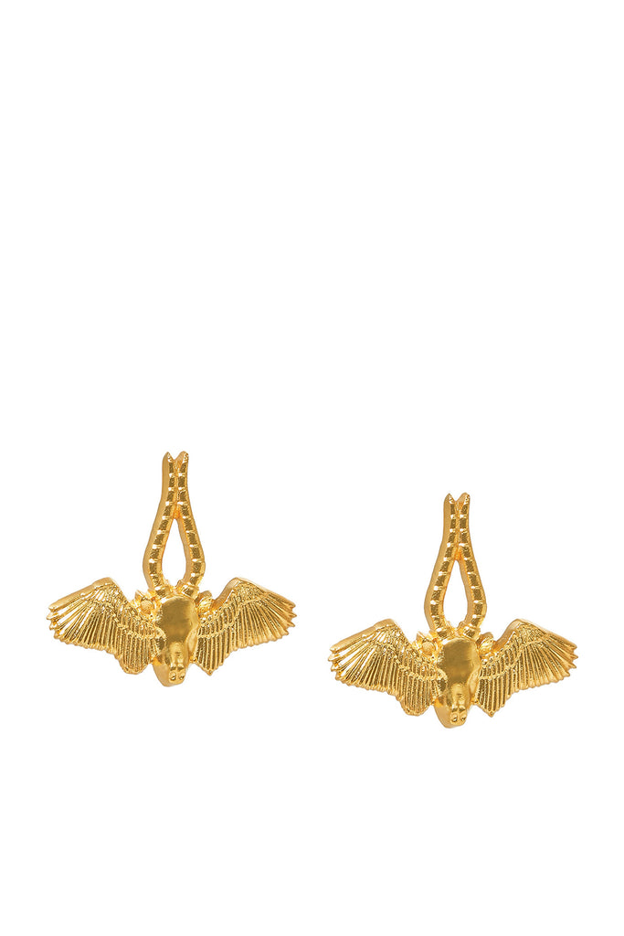 Winged Bull Earrings | Maison Orient