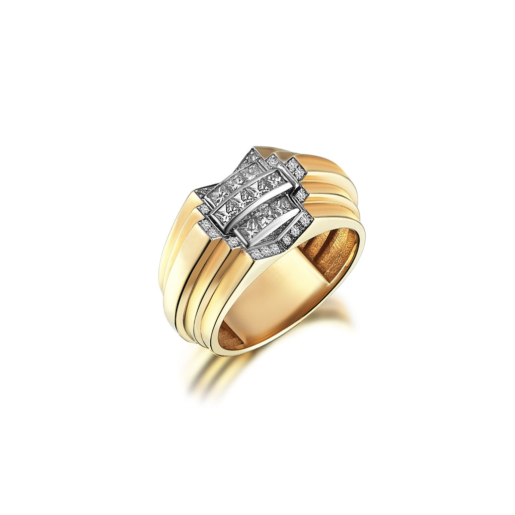 Glaxy Princess Diamonds Ring | Maison Orient