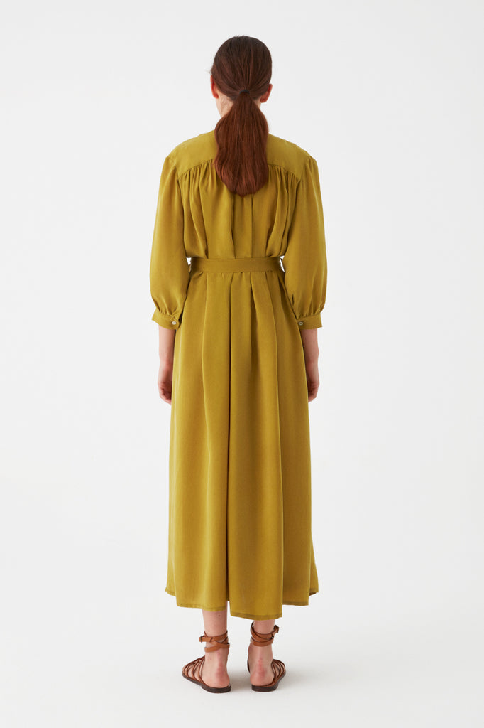Dress No 4 - Oil Green | Maison Orient