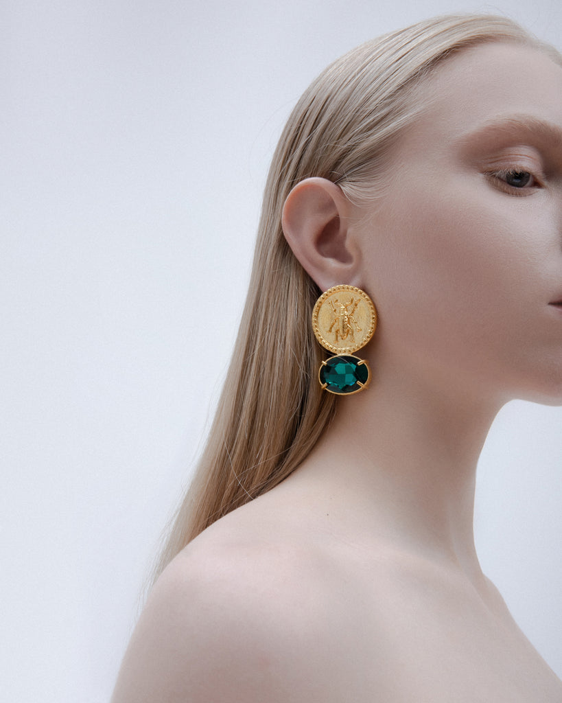 Coin earrings | Maison Orient