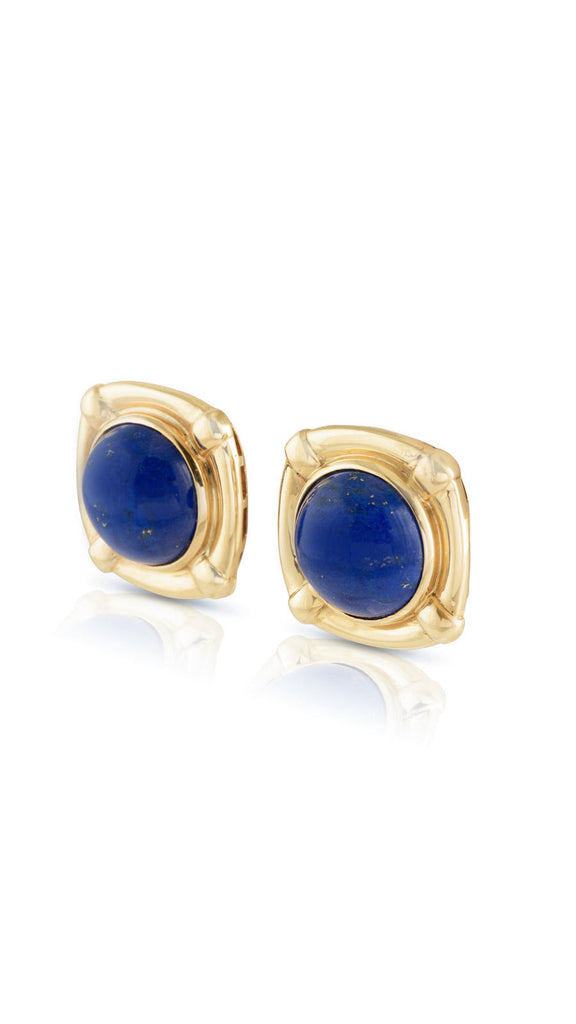 Lapis Lazuli Ear clips | Maison Orient