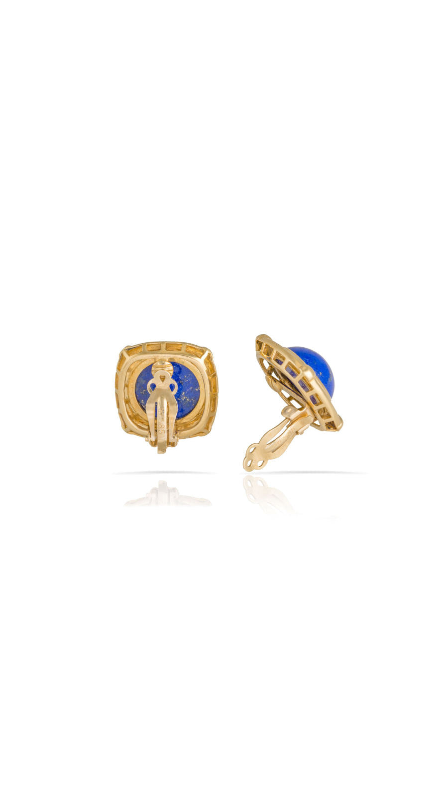 Lapis Lazuli Ear clips | Maison Orient