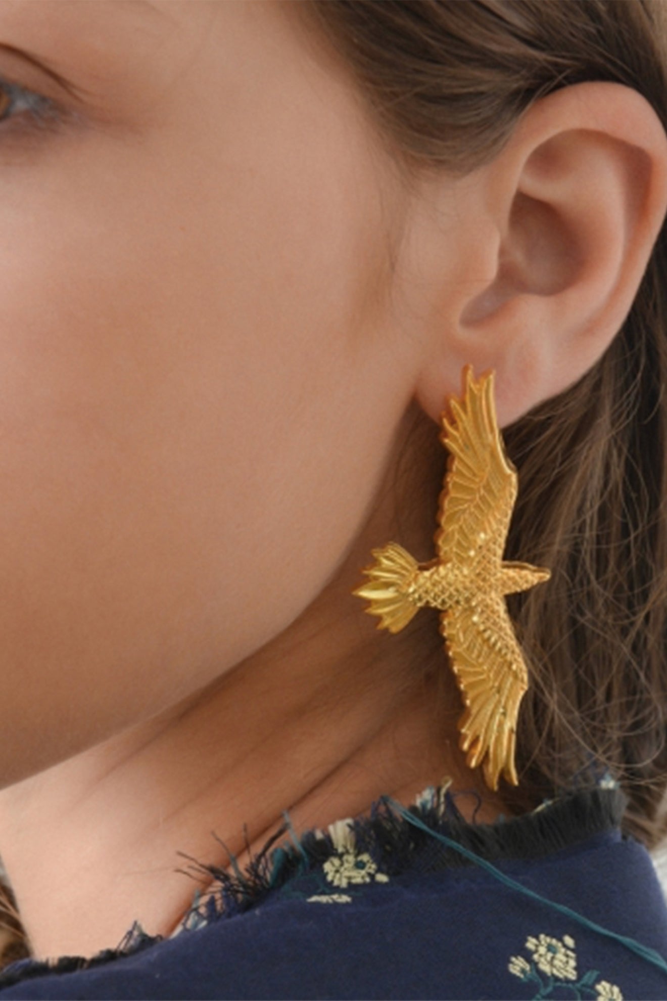 Eagle Earrings | Maison Orient