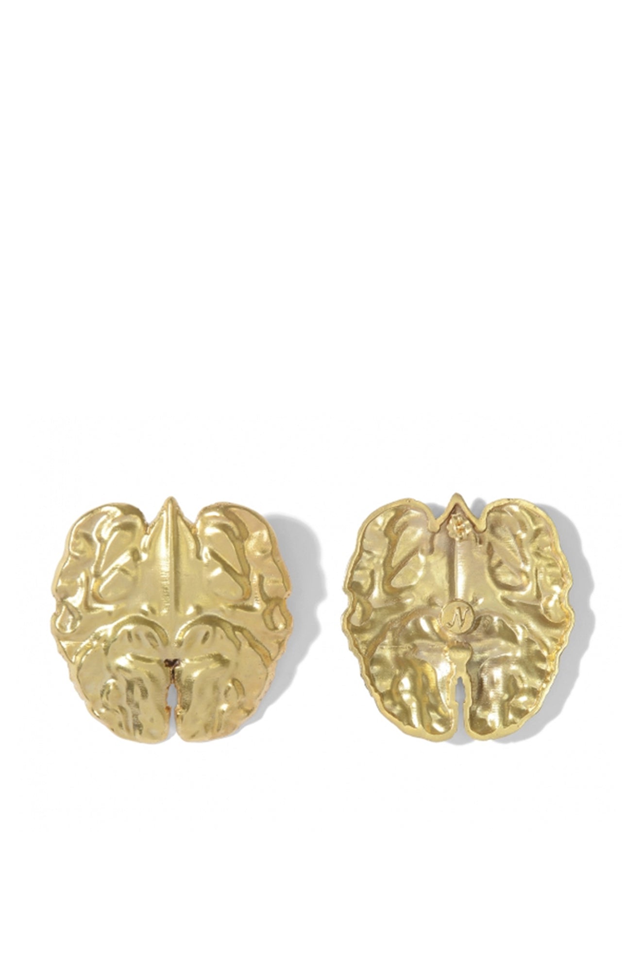 Walnut Earrings | Maison Orient