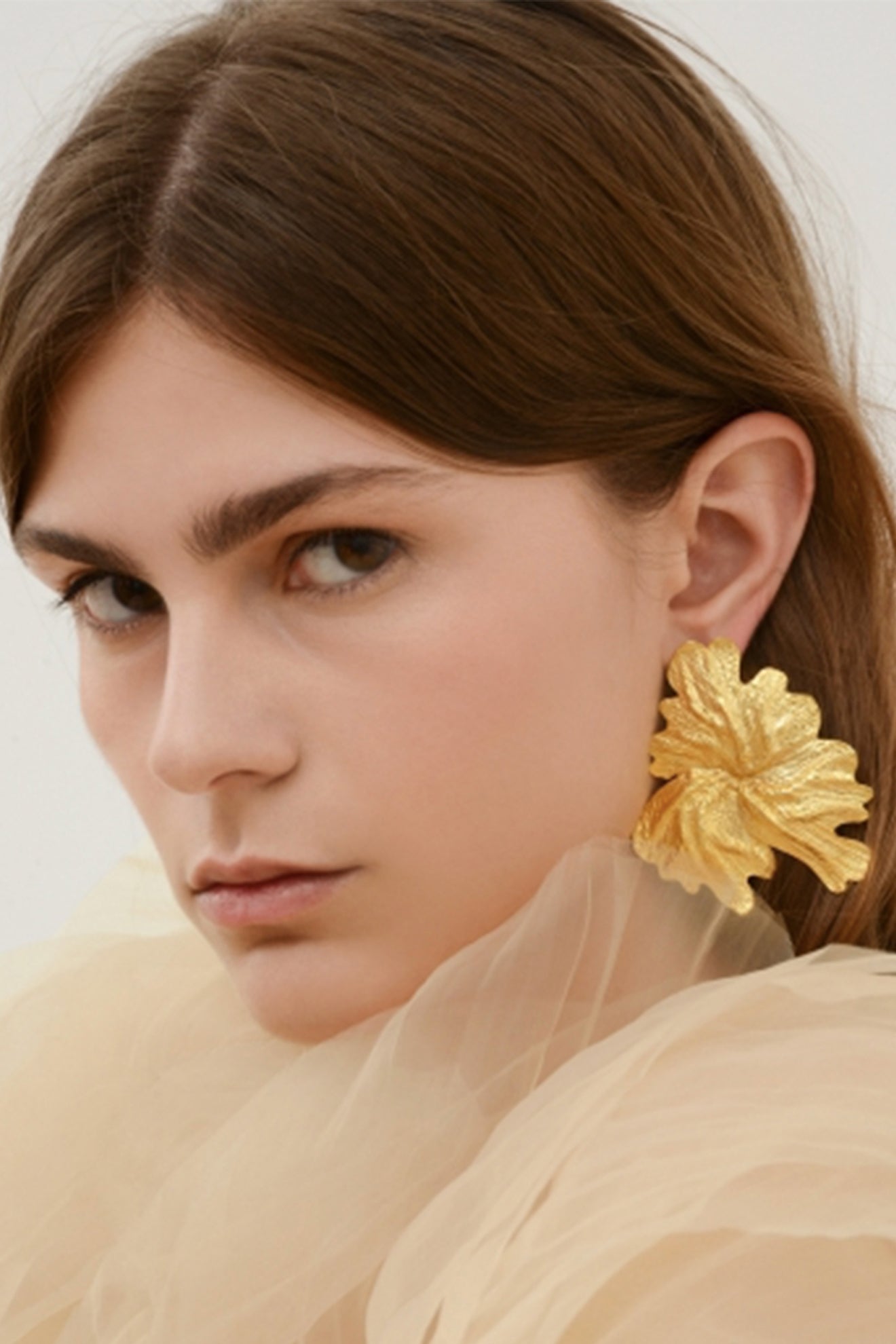 Leaf Earrings | Maison Orient