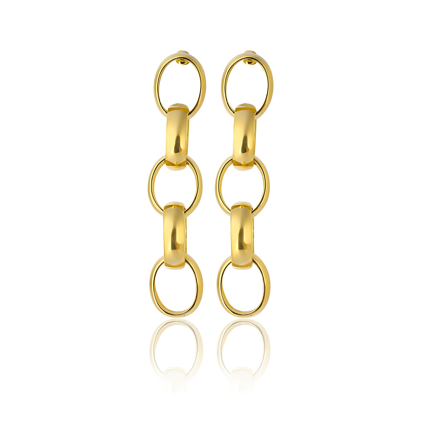 Neith Chain Drop Earrings