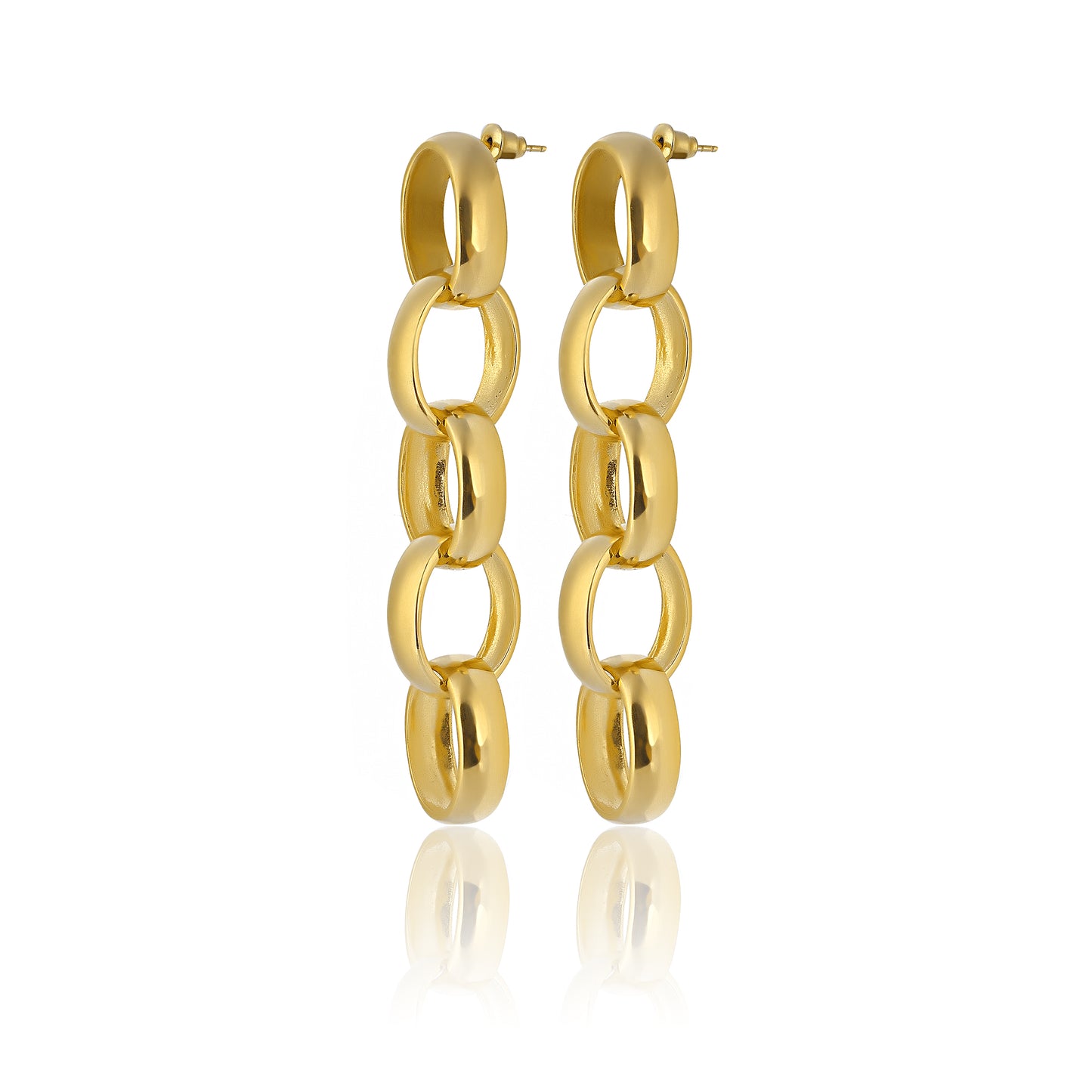 Neith Chain Drop Earrings