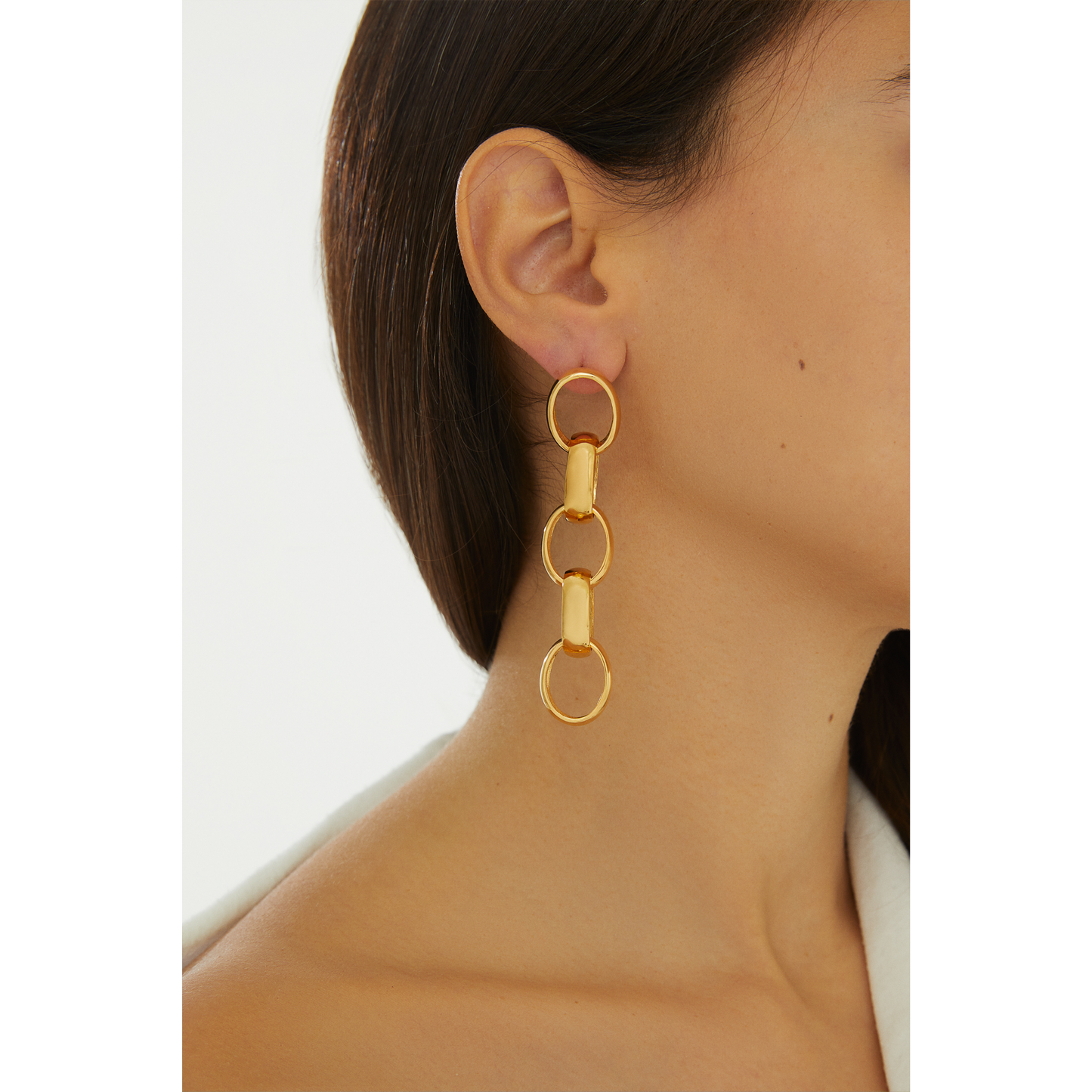 Neith Chain Drop Earrings