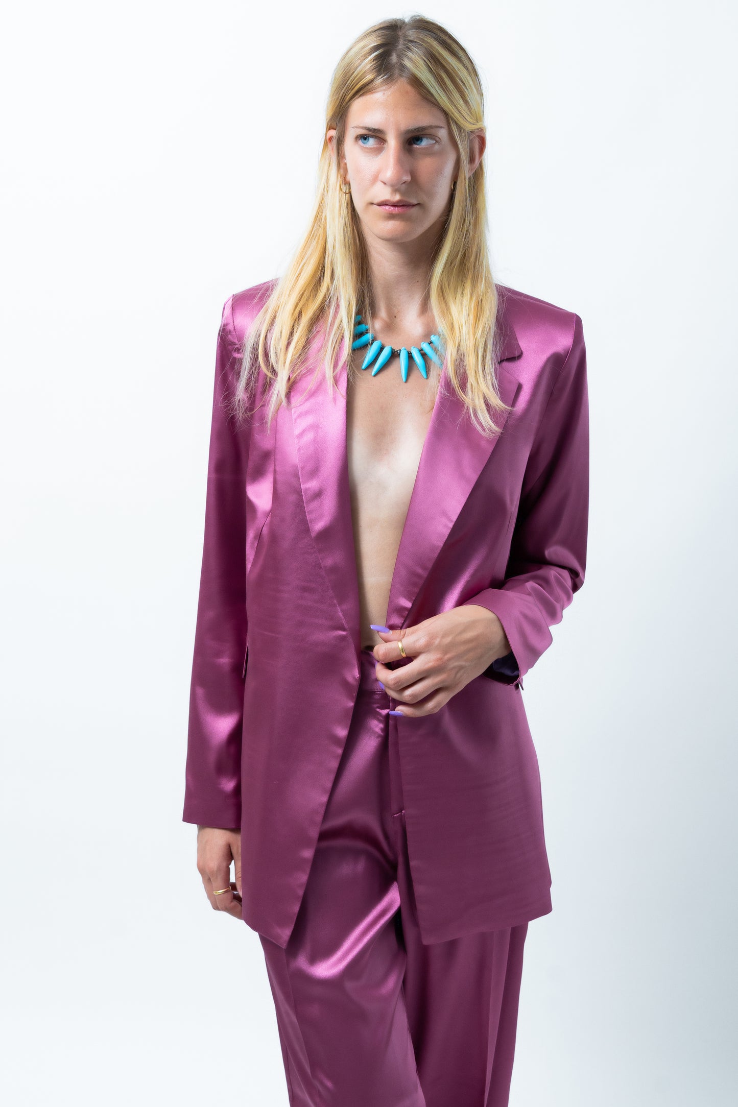 HOT PEPPER : The deep Purple Pepper suit | Maison Orient