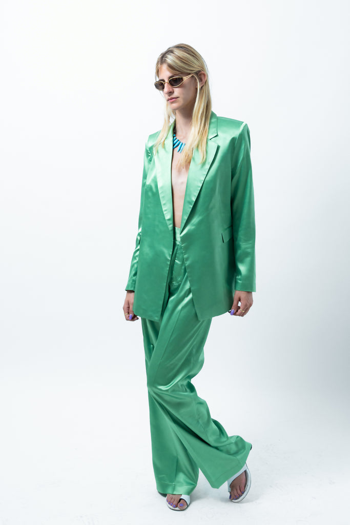 FLORIDA : The shiny mint green suit | Maison Orient