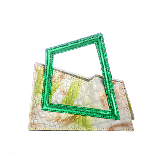 Pistacchio Jari’aa “چــریــئة” Square Top Handle | Maison Orient