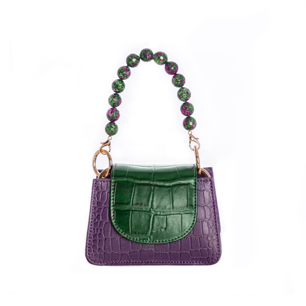 Aliel Purple-Green Horra "حرة" | Maison Orient